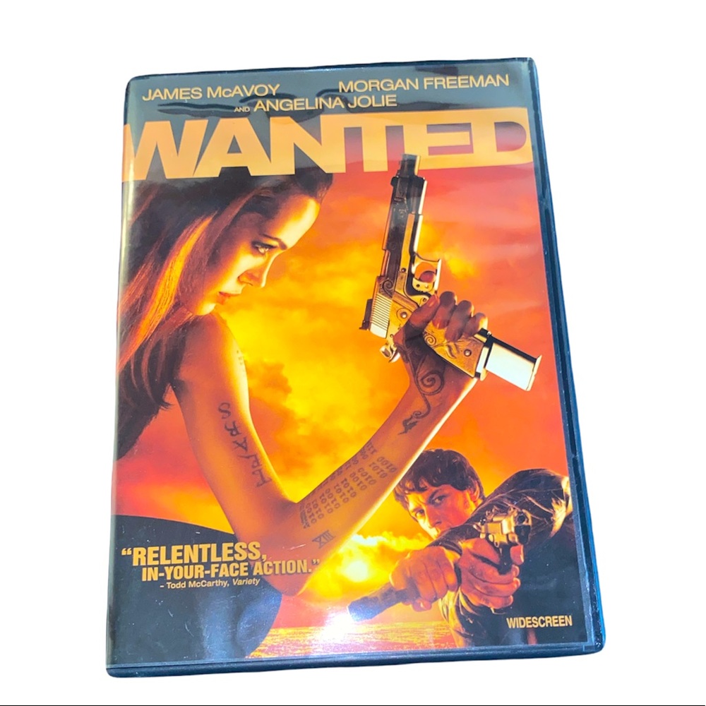 Wanted Movie DVD